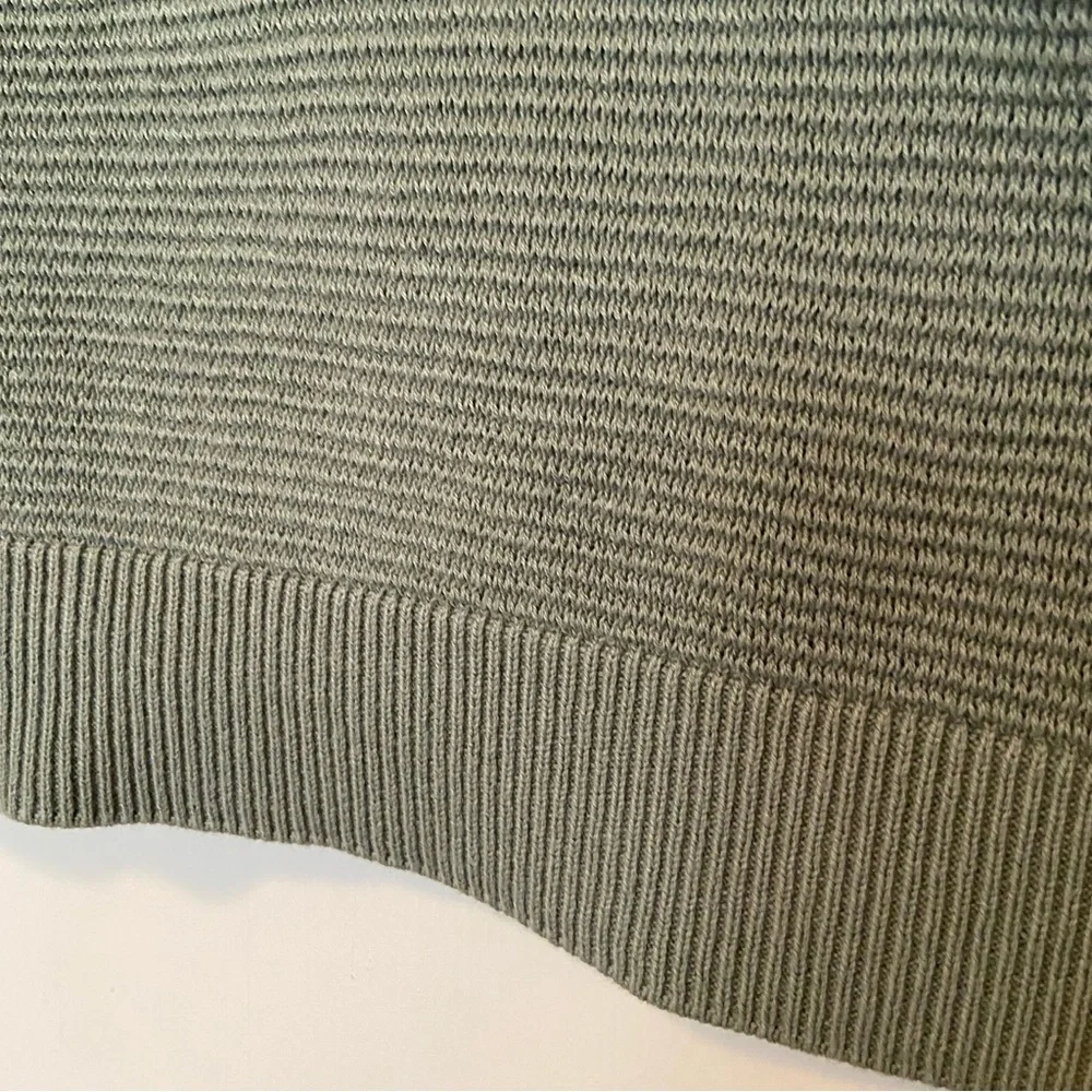 $225 Rag & Bone Lewis Knitwear Polo Sage Green